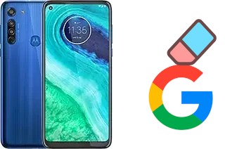 How to delete the Google account in Motorola Moto G8