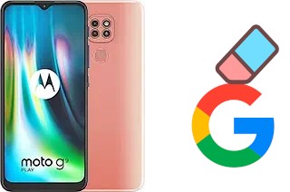 How to delete the Google account in Motorola Moto G9 Play