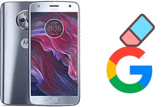 How to delete the Google account in Motorola Moto X4