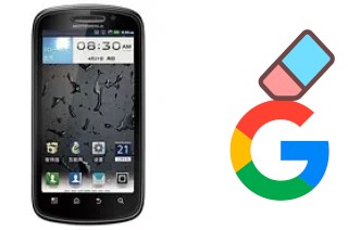 How to delete the Google account in Motorola MOTO XT882