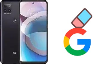 How to delete the Google account in Motorola one 5G UW ace