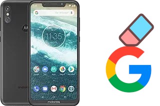 How to delete the Google account in Motorola One Power (P30 Note)