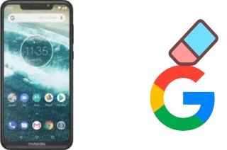 How to delete the Google account in Motorola One