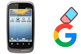 How to delete the Google account in Motorola FIRE XT