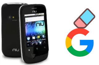 How to delete the Google account in NIU Niutek N109