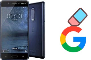 How to delete the Google account in Nokia 5