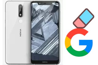 How to delete the Google account in Nokia 5.1 Plus