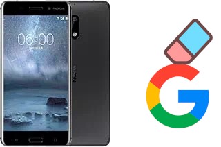 How to delete the Google account in Nokia 6