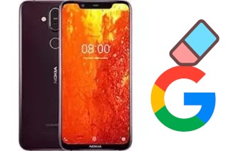 How to delete the Google account in Nokia 8.1