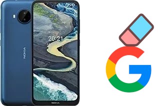 How to delete the Google account in Nokia C20 Plus