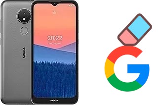 How to delete the Google account in Nokia C21