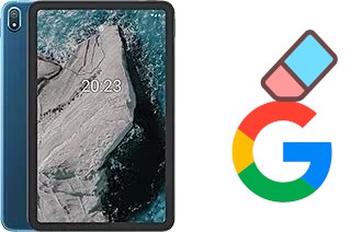 How to delete the Google account in Nokia T20