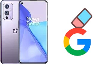 How to delete the Google account in OnePlus 9