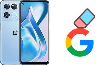 How to delete the Google account in OnePlus Ace Racing