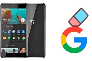 How to delete the Google account in OnePlus X