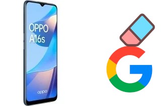 How to delete the Google account in Oppo a16s