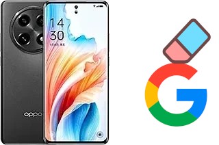 How to delete the Google account in Oppo A2 Pro