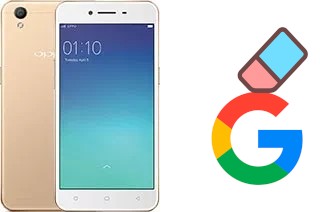 How to delete the Google account in Oppo A37