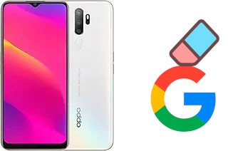 How to delete the Google account in Oppo A5 (2020)