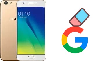 How to delete the Google account in Oppo A57