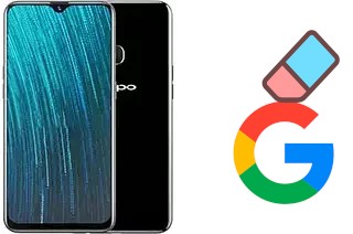 How to delete the Google account in Oppo A5s (AX5s)