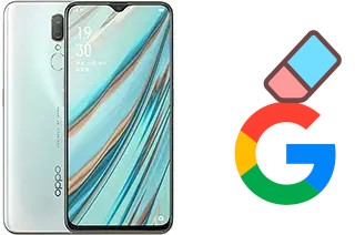 How to delete the Google account in Oppo A9x