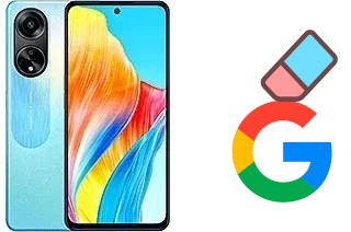 How to delete the Google account in Oppo A98