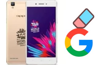 How to delete the Google account in Oppo F1 ICC WT20