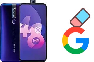 How to delete the Google account in Oppo F11 Pro