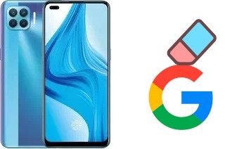 How to delete the Google account in Oppo F17 Pro