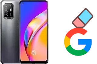 How to delete the Google account in Oppo F19 Pro+ 5G