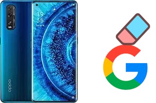 How to delete the Google account in Oppo Find X2