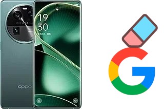 How to delete the Google account in Oppo Find X6