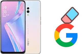 How to delete the Google account in Oppo K3