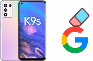 How to delete the Google account in Oppo K9s