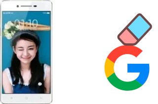 How to delete the Google account in Oppo R1C