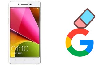 How to delete the Google account in Oppo R1S