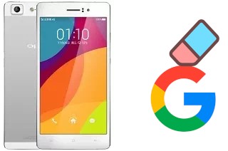 How to delete the Google account in Oppo R5