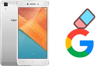 How to delete the Google account in Oppo R7