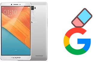 How to delete the Google account in Oppo R7 Plus