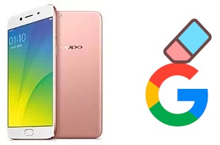 How to delete the Google account in Oppo R9s