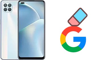 How to delete the Google account in Oppo Reno4 F