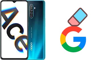 How to delete the Google account in Oppo Reno Ace