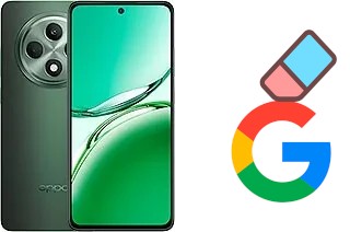 How to delete the Google account in Oppo Reno12 F 4G