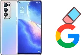 How to delete the Google account in Oppo Reno5 Pro+ 5G