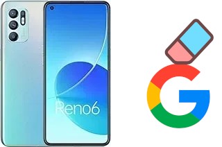 How to delete the Google account in Oppo Reno6