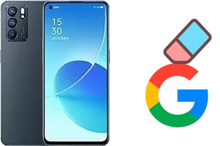 How to delete the Google account in Oppo Reno6 5G