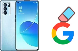 How to delete the Google account in Oppo Reno6 Pro 5G