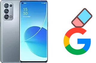 How to delete the Google account in Oppo Reno6 Pro+ 5G