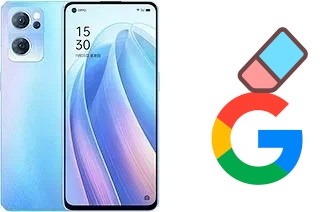 How to delete the Google account in Oppo Reno7 5G